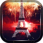 Logo of Eiffel Tower Fireworks android Application 