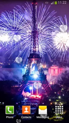 Eiffel Tower Fireworks android App screenshot 11