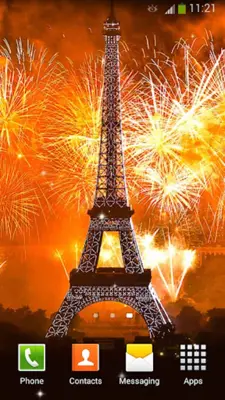 Eiffel Tower Fireworks android App screenshot 13