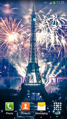 Eiffel Tower Fireworks android App screenshot 14