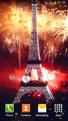 Eiffel Tower Fireworks android App screenshot 15