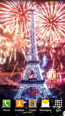 Eiffel Tower Fireworks android App screenshot 7